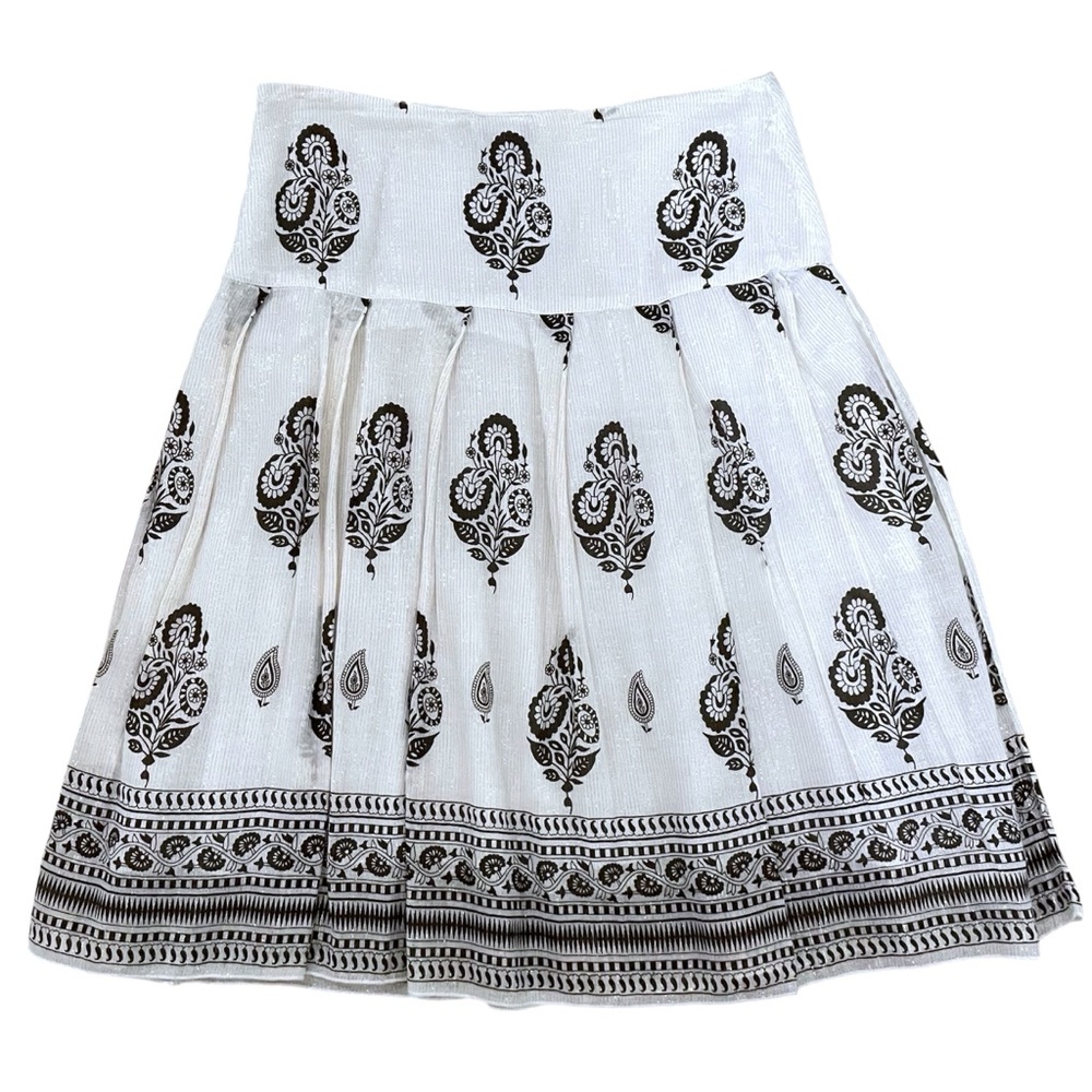 Beautiful A-Line Floral & Paisly Flowy Skirt Size 5 EUC